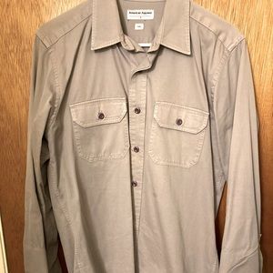 American Apparel Gray Twill Shirt